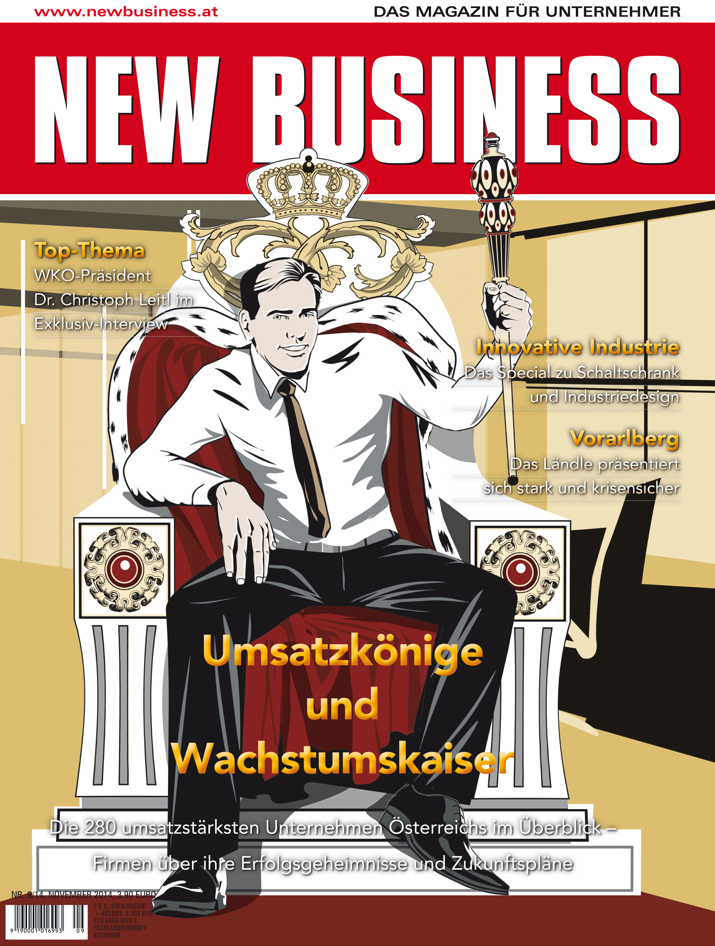 Cover: NEW BUSINESS - NR. 9, NOVEMBER 2014