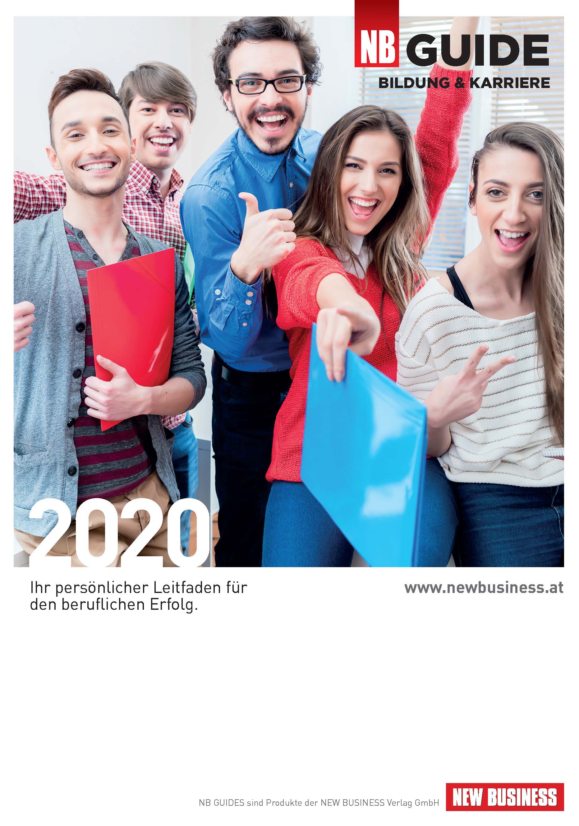 Cover: NEW BUSINESS Guides - BILDUNGS- & KARRIERE-GUIDE 2020