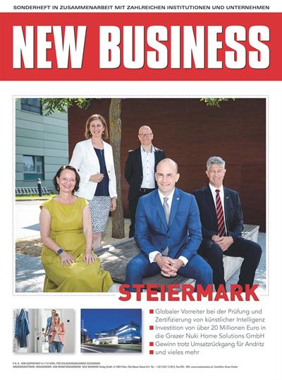 Cover: NEW BUSINESS Bundeslandspecial - STEIERMARK 2021
