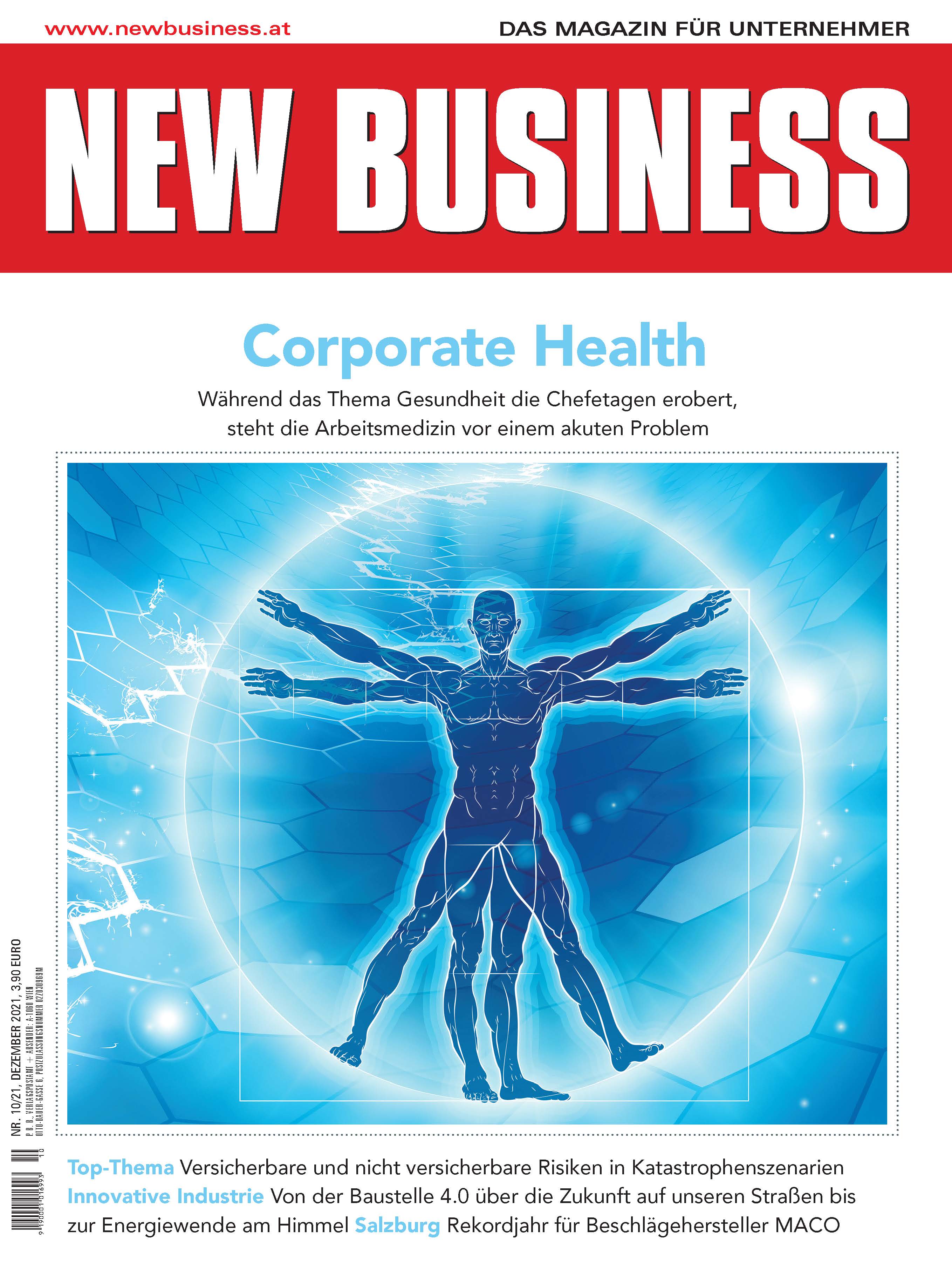 Cover: NEW BUSINESS - NR. 10, DEZEMBER 2021