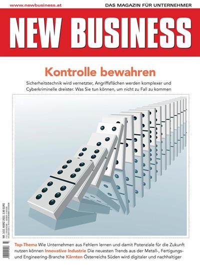 Cover: NEW BUSINESS - NR. 3, MÄRZ 2022