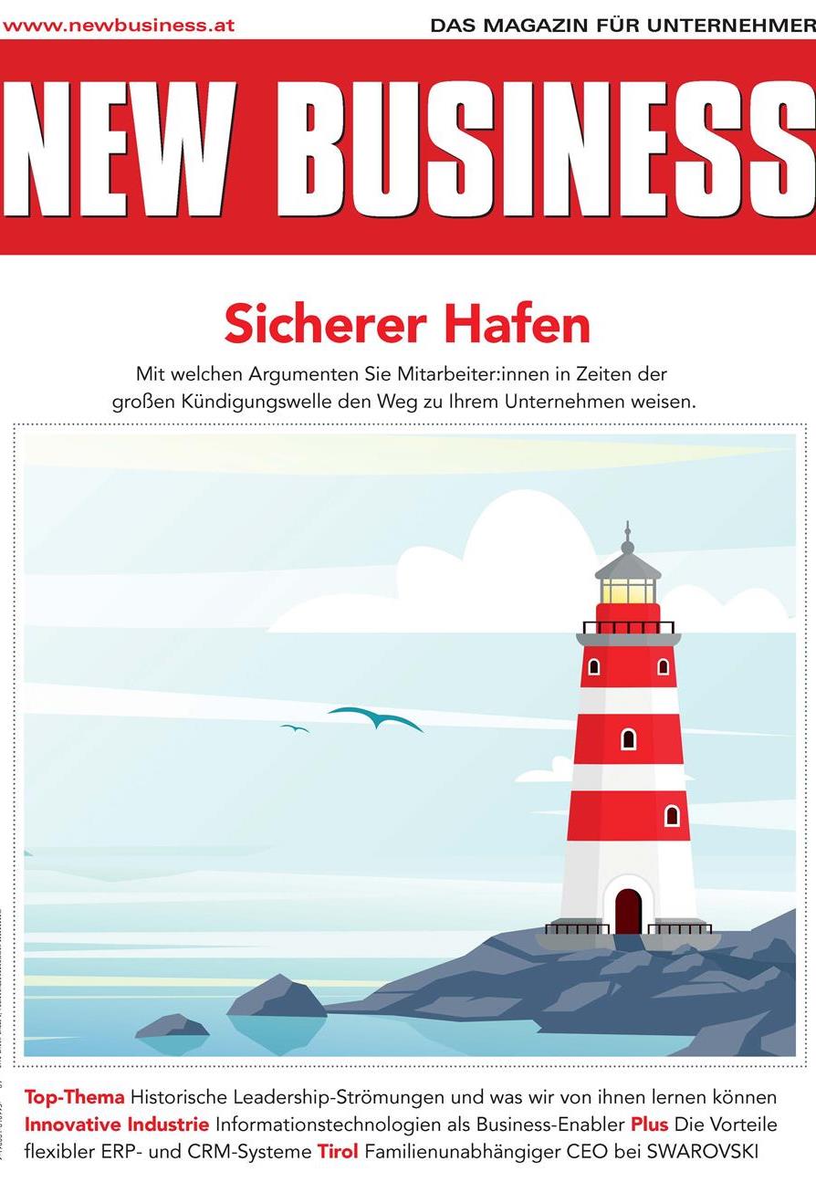 Cover: NEW BUSINESS - NR. 7/8, JULI/AUGUST 2022
