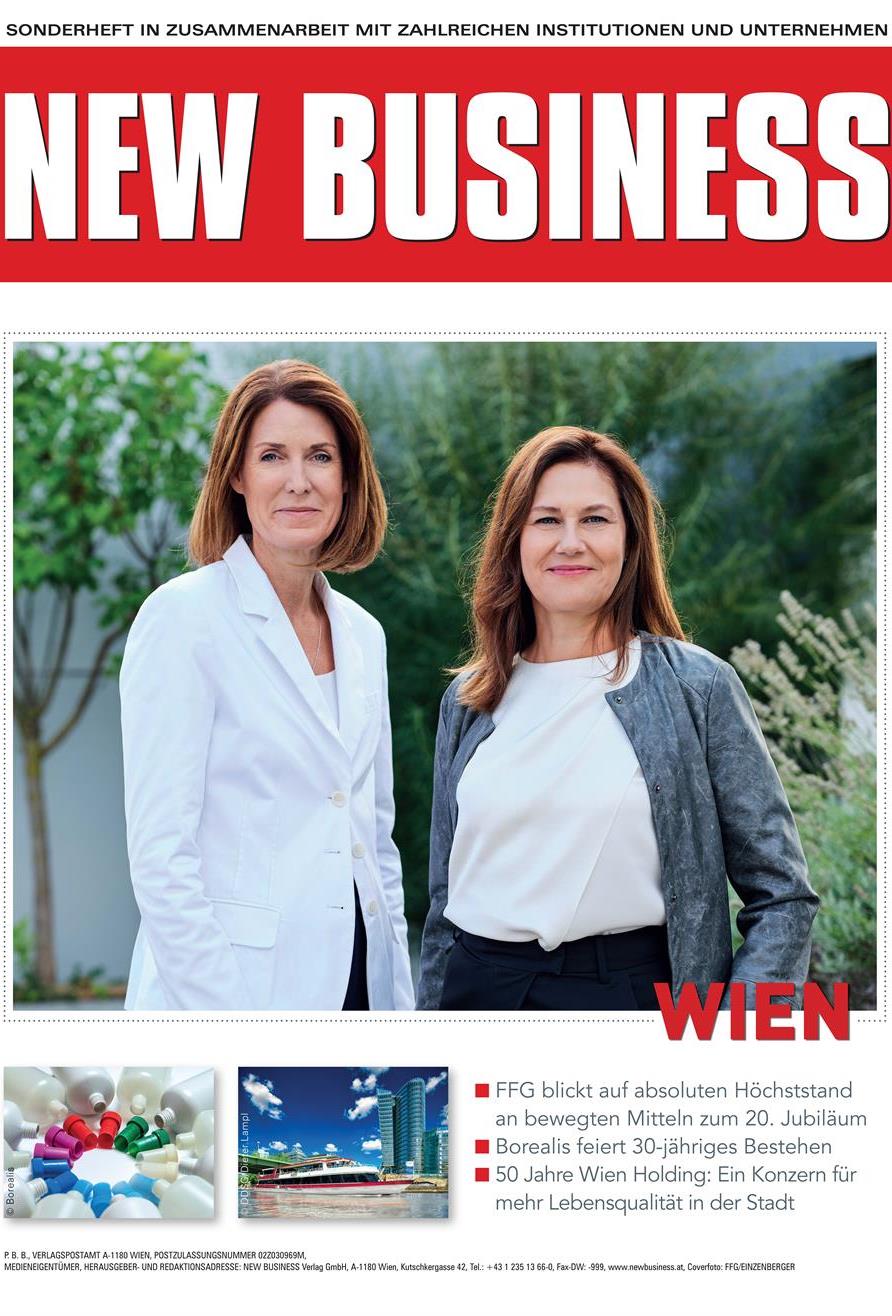 Cover: NEW BUSINESS Bundeslandspecial - WIEN 2024