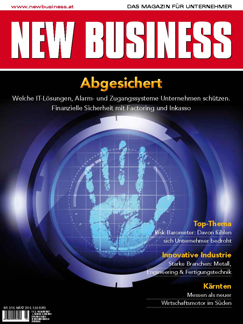 Cover: NEW BUSINESS - NR. 2, März 2016